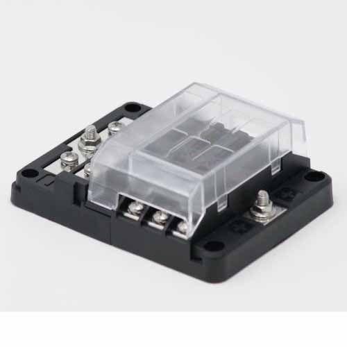 EGIS MOBILE ELECTRIC 8025 RT Fuse Block 6 Pos w/Ground & LED Indication