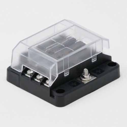 EGIS MOBILE ELECTRIC 8028B RT Fuse Block 6 Pos w/ LED Indication, BULK PACK