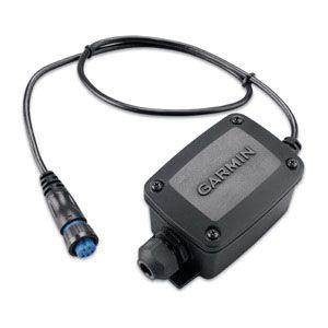 GARMIN UNIVERSAL ADAPTER BOX TAKES PIG-TAIL to 8-pin sounder adapter | 010-11613-00