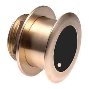 GARMIN Airmar B175M 1kw Bronze Tilted Thru-hull Transducer with Depth & Temperature (12? tilt, 8-pin), 85-135 kHz | 010-11939-21