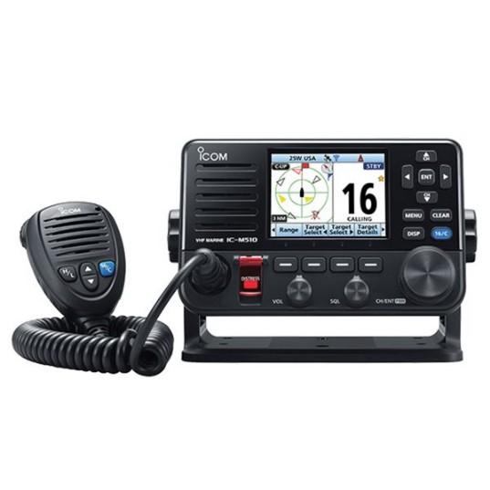 ICOM M510 PLUS VHF Fixed Mount, Class D DSC, with AIS | M510 PLUS 21 USA