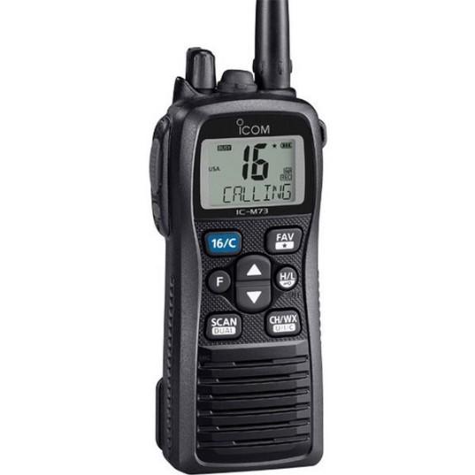 ICOM M73 6-Watt IPX8 Submersible Handheld | M73 61 USA