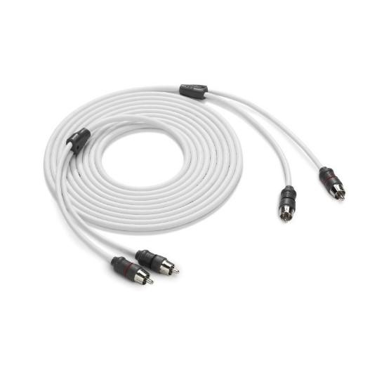 JL AUDIO XMD-WHTAIC2-12: RCA 2-Channel, 12 ft (3.66 m) Marine Audio Interconnect | 90438 | 010-13414-00