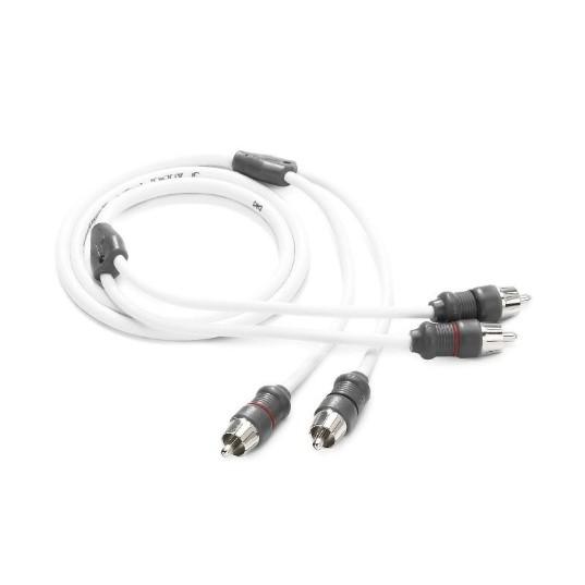 JL AUDIO XMD-WHTAIC2-3: RCA 2-Channel, 3 ft (0.91 m) Marine Audio Interconnect | 90436 | 010-13446-00