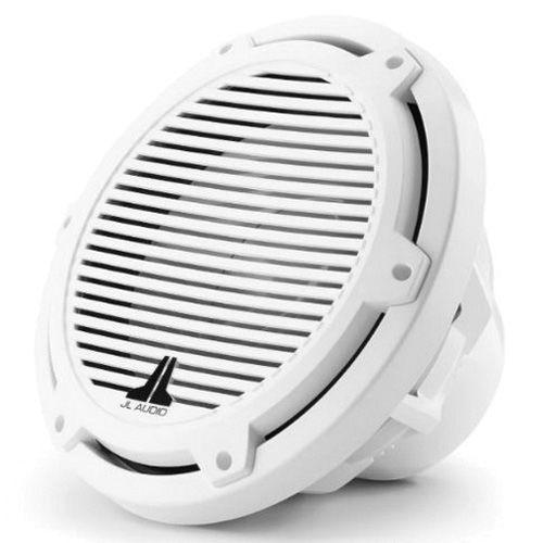 JL AUDIO M3-10IB-C-GW-4: 10" Marine Subwoofer, Infinite Baffle, Classic Grille, Gloss White, 4 ohm, EACH | 93527 | 010-03070-00