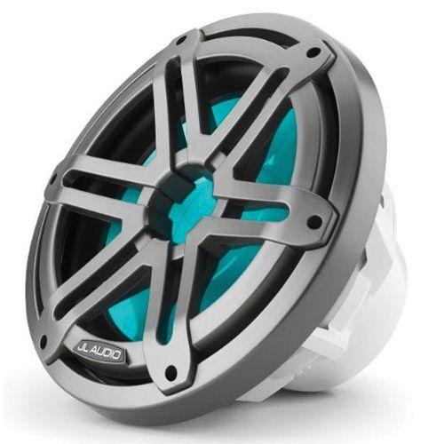 JL AUDIO M3-10IB-S-GM-I-4: 10" Marine Subwoofer, Infinite Baffle, Gunmetal Sport Grille, RGB LED | 93529 | 010-03264-00